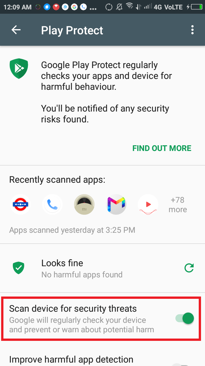 google play protect Rummy Balaji